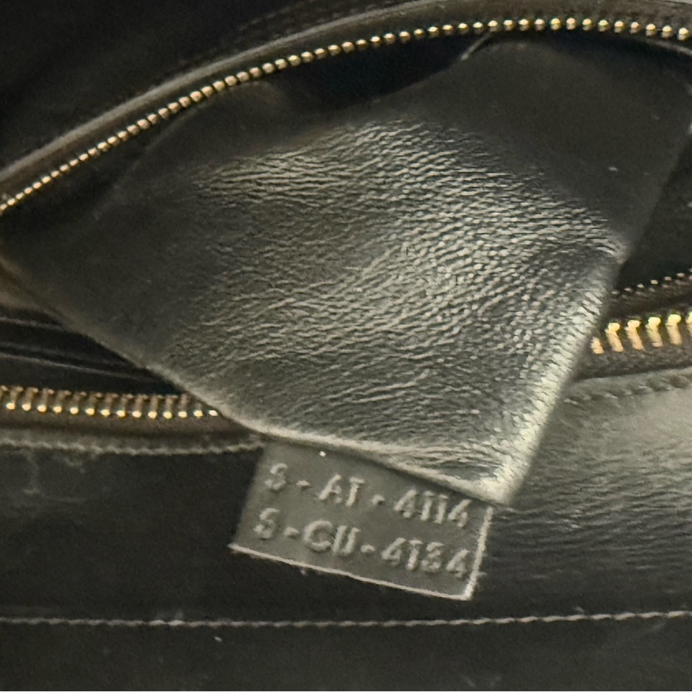 CELINE Mini Luggage Elephant Calfskin Leather Tri-Color  Handbag - Picture 12 of 14